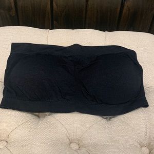 Black strapless Bra XL